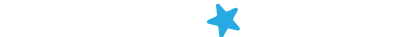 Logotip Woman.Comm Cluba sa slovima bijele boje i plavom zvijezdom zaobljenih rubova